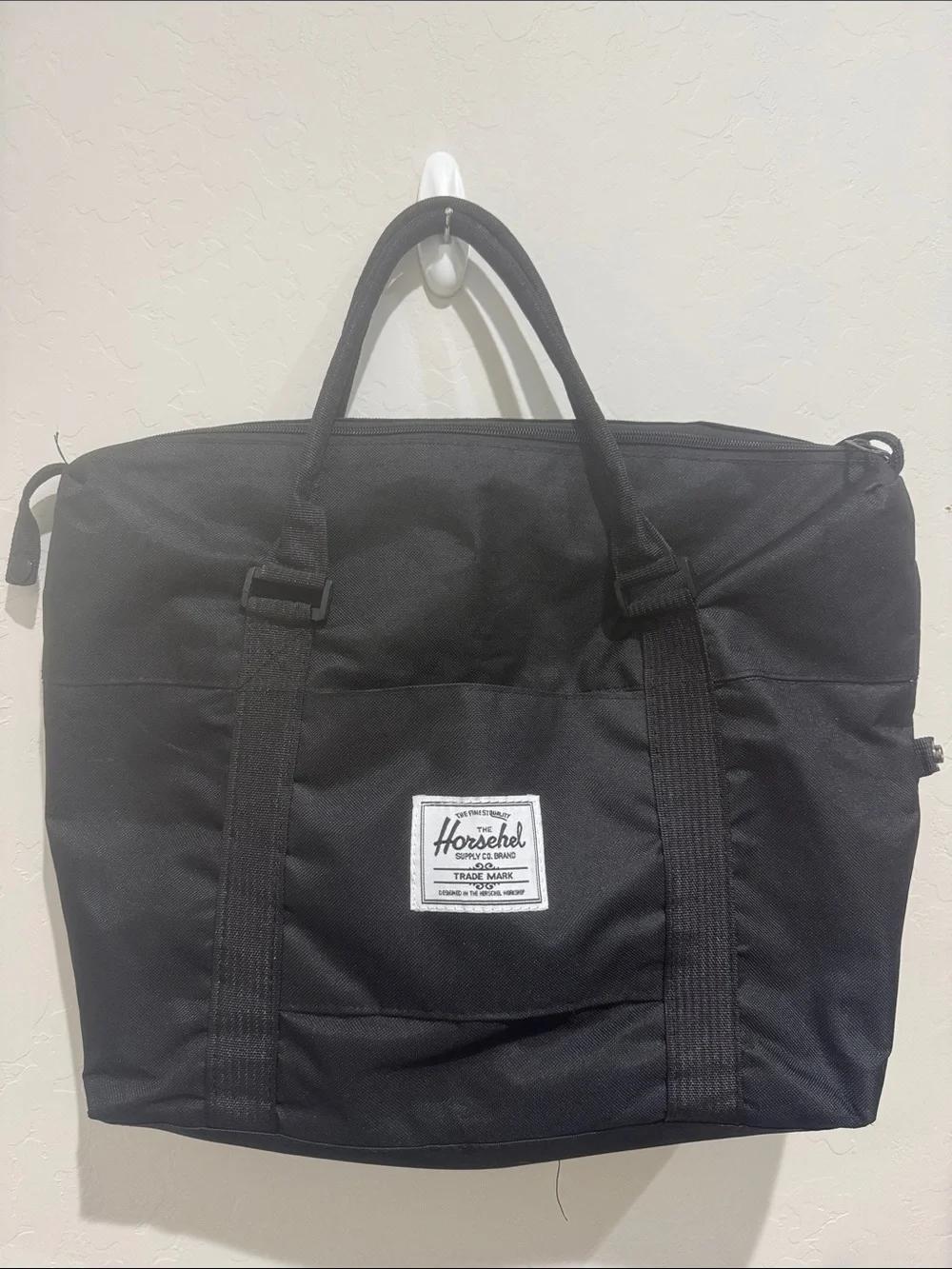 Herschel Supply Black Duffel Tote Bag